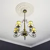 PROFHOME 156001 Rosette aus Polyurethan Deckenrosette Produktbild-Vorschau 3