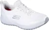 A white Skechers work shoe is shown against a white background. Produktbild-Vorschau