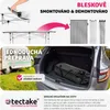 Hliníkový kempingový stůl 140x70x70 cm skládací - šedý Náhled obrázku produktu 6
