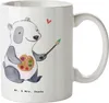 Mr. & Mrs. Panda Tasse Restaurator Herz - Weiß - Geschenk, Produktbild-Vorschau 1