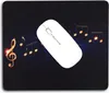 Mauspad Klein Musik Design Blau 24x20cm rutschfest Produktbild-Vorschau 5