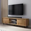 Selsey Lefyr - TV dolní skříňka ve vzhledu dřeva dub Wotan Náhled obrázku produktu 1