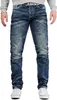 Cipo & Baxx Herren Regular Fit Jeans Stonewashed CD328 Blue Produktbild-Vorschau 1