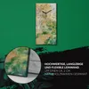 Wandkunst Leinwand Bild Uhr 30x60 Gemälde Abstrakte Park Produktbild-Vorschau 5