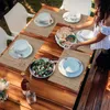 OKWISH Platzset Tischset Abwaschbar 6er Set PVC Produktbild-Vorschau 3