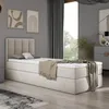 Lit boxspring 90x200 Adelle avec tiroirs de rangement, Voir les images du produit 1