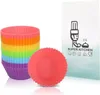 Silikon Mini Muffinform Antihaft Backformen 24er-Pack Produktbild-Vorschau 1