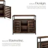 tectake® Sideboard Warrington mit höhenverstellbaren Produktbild-Vorschau 3