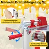 LARS360 Honigschleuder manuell 2 Waben Edelstahl Produktbild-Vorschau 4