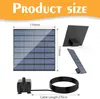 Solarbrunnen Schwimmend 1 Stk, Solar-Teichpumpe Mit Akku Produktbild-Vorschau 5