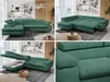 Ecksofa Sofa Grün, Wohnlandschaft L-Form mit Schlaffunktion Produktbild-Vorschau 2