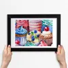 Bild 30x20 MDF-Rahmen, Wandkunst Bunte Muffins Produktbild-Vorschau 3
