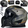 Casque moto LS2 OF606 Drifter Devor Matt Sand-06, taille L Voir les images du produit 1