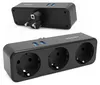 VOOMY Adattatore per prese multiple 5 in 1 con 2 USB e 3 Anteprima dell’immagine prodotto 1