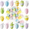 com-four® 72x Deko-Aufhänger Ostern - Ostereier aus Produktbild-Vorschau 1
