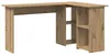 vidaXL Artisan dubový stůl 142 x 102 x 73 cm materiál na Náhled obrázku produktu 1