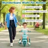 COSTWAY Dreirad Kinder, Kinderdreirad mit Klingel, Pedalen, Produktbild-Vorschau 3