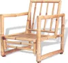A single bamboo chair is shown against a white background. Náhled obrázku produktu