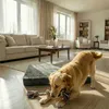 Pebble Orthopedisch Hondenkussen 90x70 cm Grijs - Wasbaar - Productafbeelding-voorbeeld 5