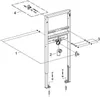F.Gr.Rapid SL prvek pro umyvadlo BH 113cm "Grohe Rapid SL Náhled obrázku produktu 9