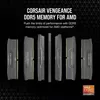 Corsair Vengeance CMK32GX5M2B6000Z38 memoria 32 GB 2 x 16 Anteprima dell’immagine prodotto 5
