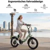 20" LCD elektrobicykel 20 palcov, 48V 15Ah, skladacie Náhľad obrázku produktu 9