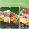 winterbeauy 1Stk Rolling Grillkorb mit griff,Rolling Produktbild-Vorschau 7