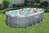Bestway Power Steel™ Frame Pool Komplett-Set, oval, Produktbild-Vorschau 2