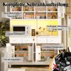 Flieks Hochbuffetschrank mit App-gesteuerter RGB-LED, Produktbild-Vorschau 10