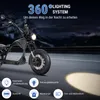 M1P E-Chopper Elektro-Kleinkraftrad 45 km/h, 2000W, 60V Produktbild-Vorschau 3