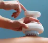 Hands using a white massage device on a person's back. Anteprima dell’immagine prodotto