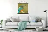 MuchoWow® Textilposter Eisvogel - Tiere - Vogel 120x120 cm Produktbild-Vorschau 3