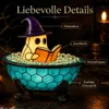 Niedliche Gespenster-Badewannenblubber Lampe, Geisterstatue Produktbild-Vorschau 7