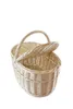 MyBer® Korb Picknickkorb Tragekorb mit 2 Deckeln Weidenkorb Produktbild-Vorschau 5