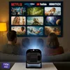 Forever Projecteur FP-120U 720p/1080p, carré, noir Voir les images du produit 3