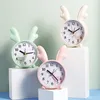 Budík Cute Bunny Shape Quiet Accurate Timing Clock Ornament Náhled obrázku produktu 5