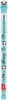 A close-up of a teal pencil with panda designs, inside a clear plastic tube. Produktbild-Vorschau
