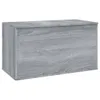 vidaXL Skrzynia do przechowywania szara Sonoma 84x42x46 cm Podgląd zdjęcia produktu 10