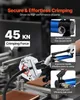 Praska Hydrauliczna Vevor Do Węży Z 7 Wkładkami I Walizką Podgląd zdjęcia produktu 3