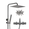 JOHO Regendusche Duschset mit Duscharmatur Komplettset- Produktbild-Vorschau 1