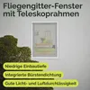 Teleskop Fliegengitter Fenster, Mückengitter, Pollenschutz Produktbild-Vorschau 3