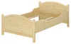 Seniorenbett extra hoch 120x200 Massivholz Kiefer Holzbett Produktbild-Vorschau 3