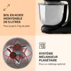 Klarstein Robot Patissier Multifonctions, Batteur sur Voir les images du produit 4
