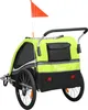 SAMAX 360° drehbarer Fahrradanhänger 2in1 Jogger - in Grün Produktbild-Vorschau 10