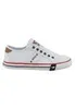 Mustang Damen Canvas Sneaker Weiß Voir les images du produit 8