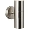 BRILLIANT silberne Wandleuchte JANDY| Up/Down Light | mit Produktbild-Vorschau 1