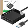 Ugreen USB 3.0 SD/micro SD/CF/MS memory card reader black Anteprima dell’immagine prodotto 1