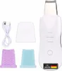 A white electronic facial cleansing device and its accessories are displayed against a white background. Produktbild-Vorschau