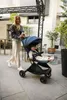 Kočík MoMi ANDREA v sivej farbe s automatickým skladacím Náhľad obrázku produktu 35