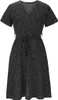 ASKSA Robe d'été Femme Manches courtes Décolleté V Fleur Voir les images du produit 4